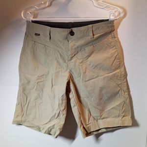 Kuhl Tan Outdoor Shorts - Kuhl Dry Evaporative Technology Size 8